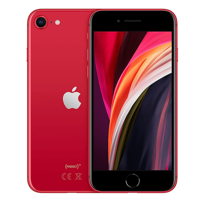 iPhone SE 2020 64 Go Rouge - Grade AB (TVA sur Marge)* — Reconditionné Garanti 12 mois · Smarty Paris